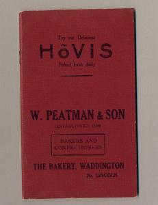 Advertising - Hovis bakery sales books