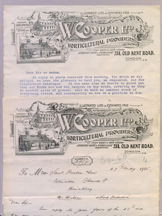 Cooper Ltd. Horticultural Supplier -  select me for a larger image
