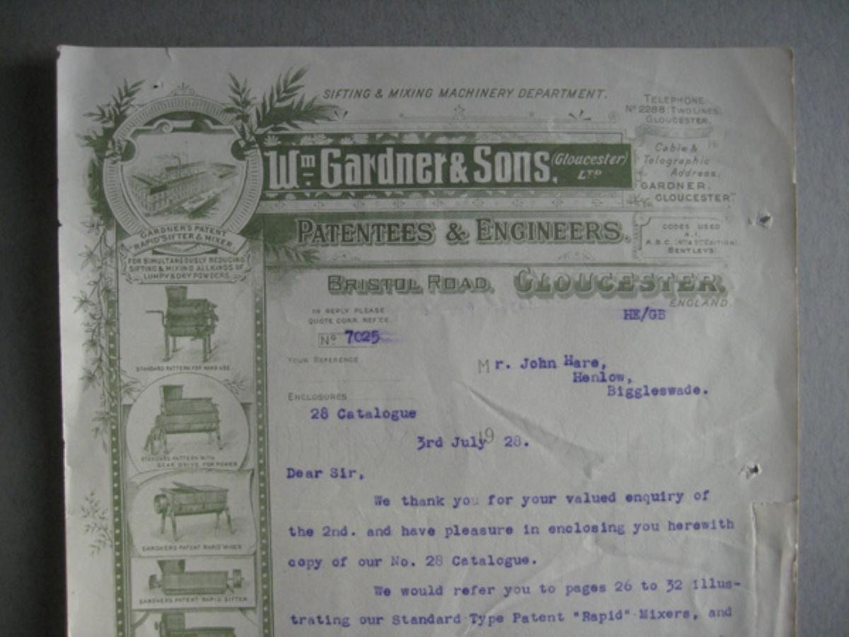 Gardner & Sons, Gloucester -  select me for a larger image