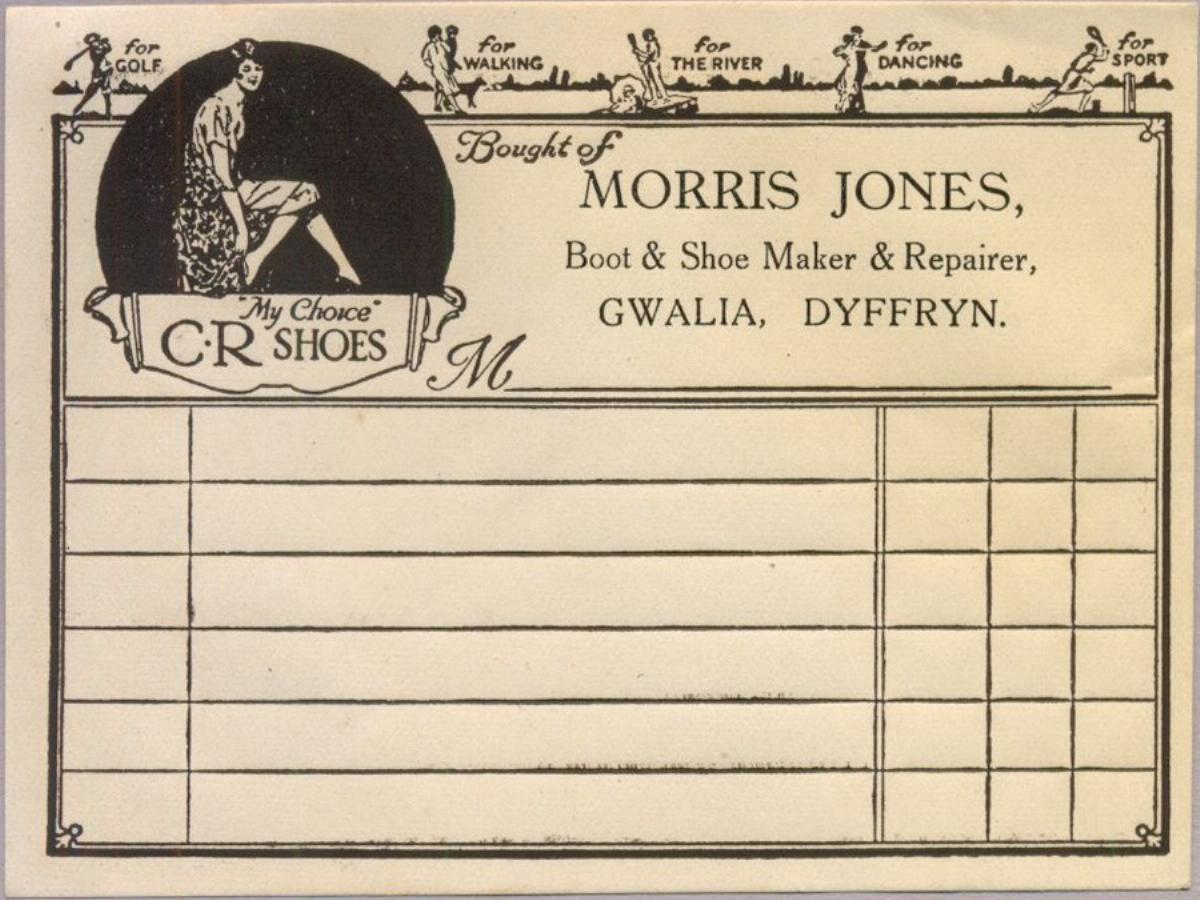 Morris Jones, Boots & shoes, Duffryn -  select me for a larger image