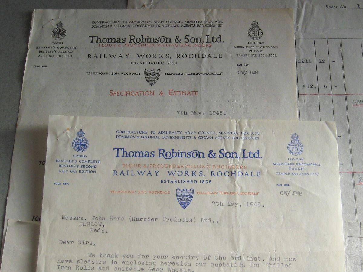 Robinson & Son, Rochdale -  select me for a larger image