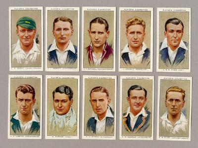 Cricketers, 1934 -  select me for a larger image