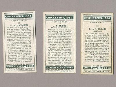 Cricketers, 1934 -  select me for a larger image