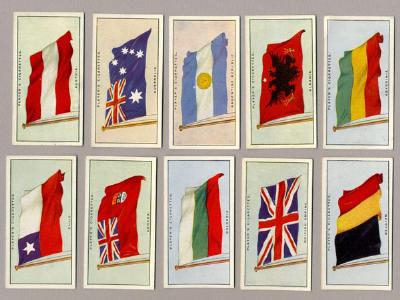Flags of the League of Nations -  select me for a larger image