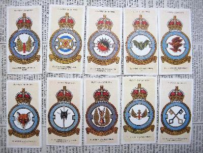 R.A.F. Badges, with motto -  select me for a larger image