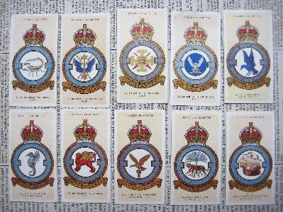 R.A.F. Badges, with motto -  select me for a larger image