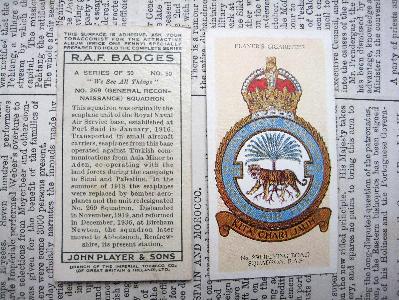 R.A.F. Badges, with motto -  select me for a larger image