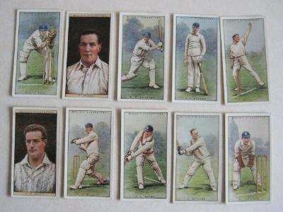 Cricketers, 2nd series, 1929 -  select me for a larger image
