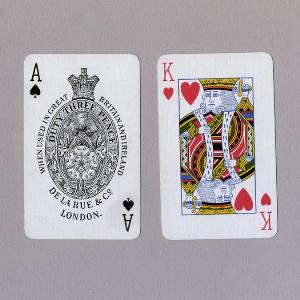 Cosmos Lamps playing cards -  select me for a larger image