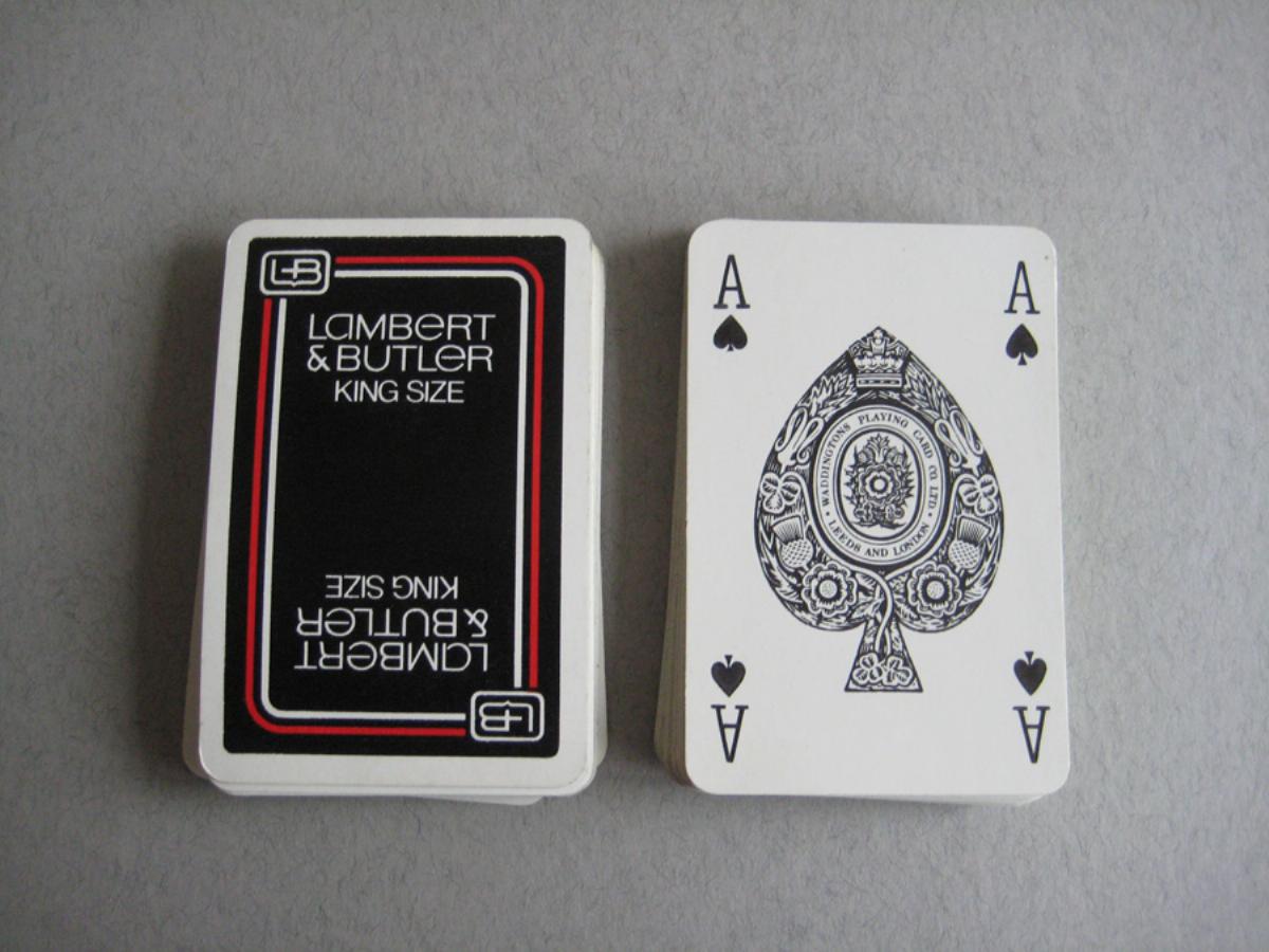 Lambert & Butler cards -  select me for a larger image