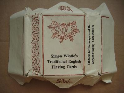 Simon Wintle Traditional English Playing Cards -  select me for a larger image