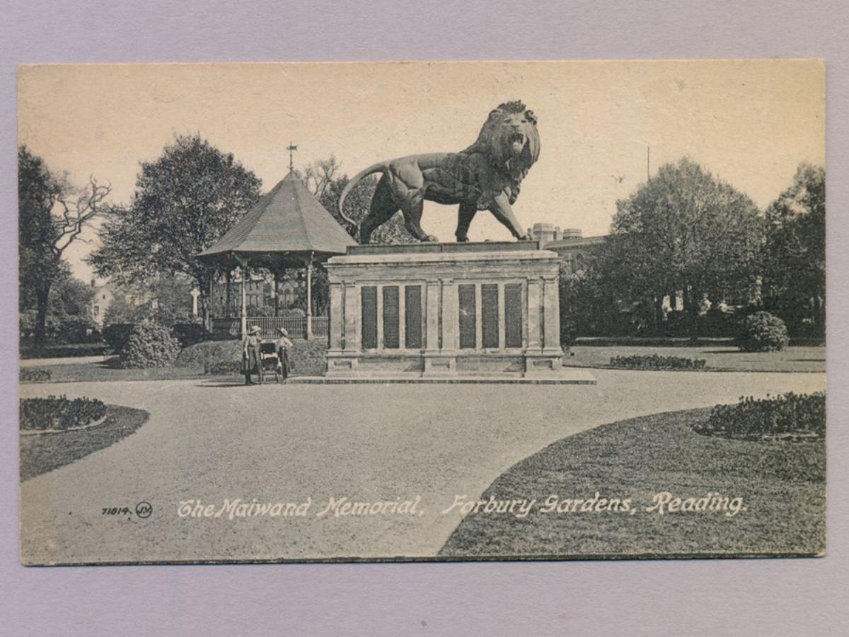 Maiwand Memorial, Reading -  select me for a larger image