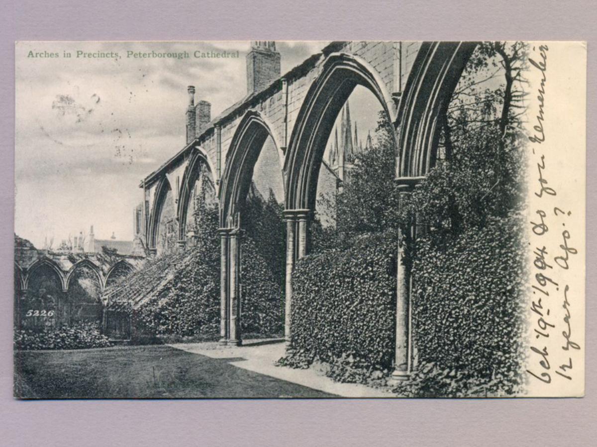 Peterborough Cathedral precints -  select me for a larger image