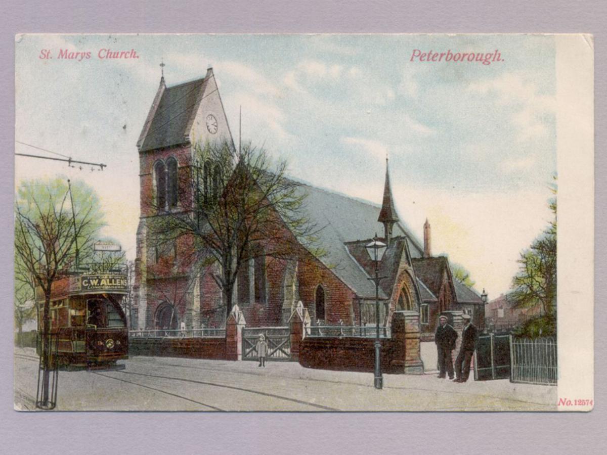 Peterborough, St Marys Church -  select me for a larger image
