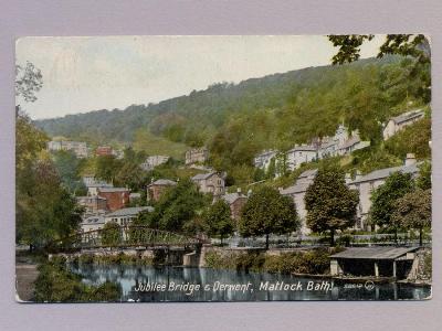 Derbyshire - Matlock Bath, Jubilee Bridge