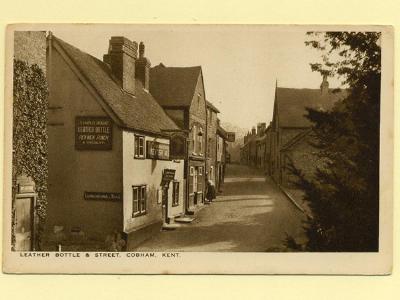 Kent - Cobham, Leather Bottle