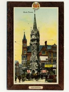 Leicestershire - City of Leicester - Clock Tower Leicester, with crest