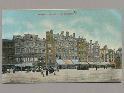 Leicestershire - City of Leicester - Market Square, Leicester
