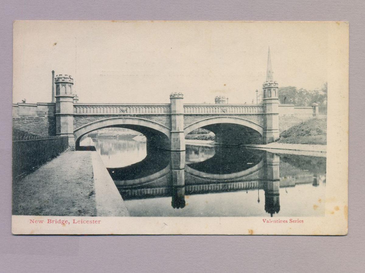 The Newarke, New Bridge -  select me for a larger image