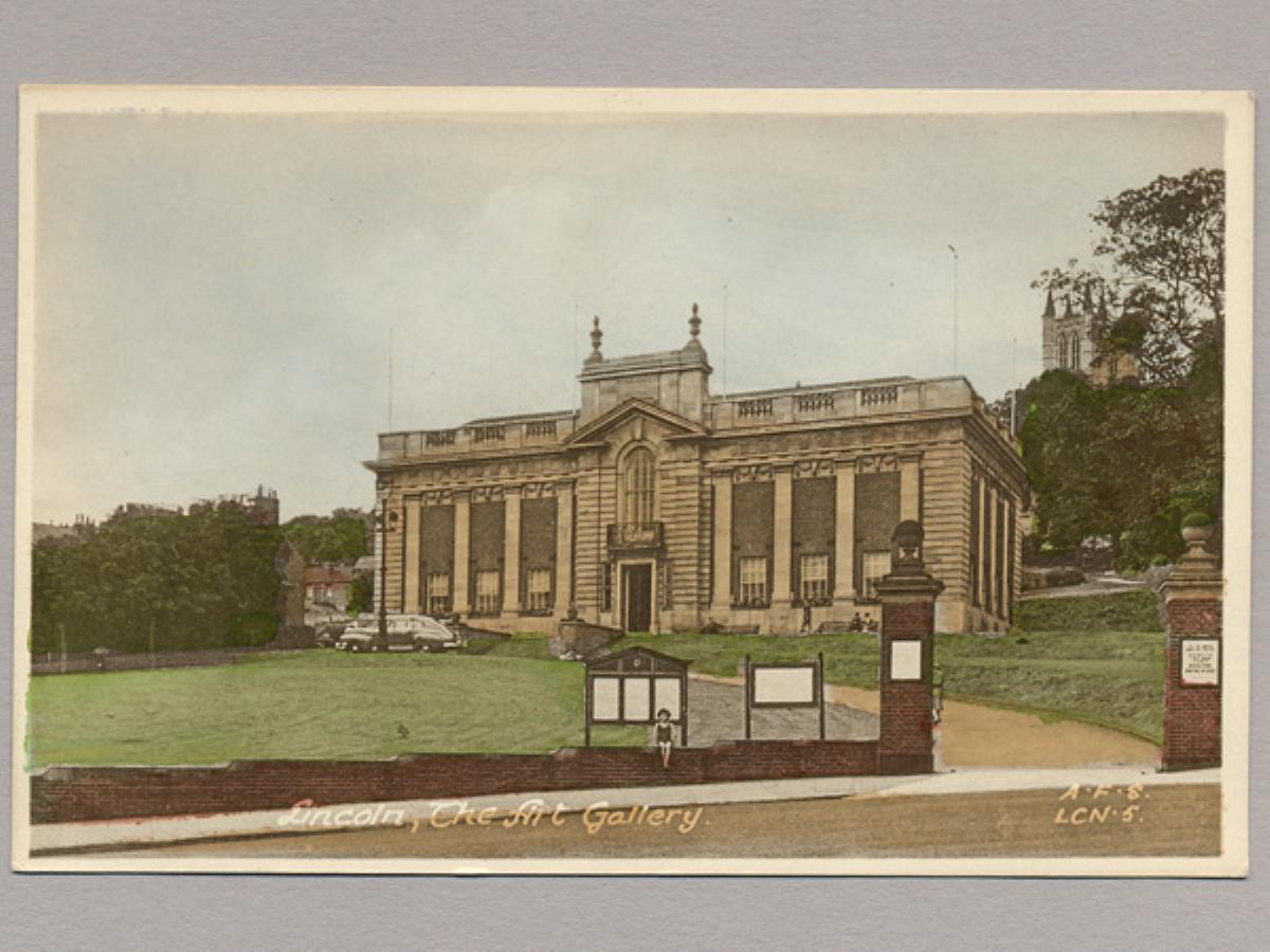 Lincoln, Usher Art Gallery -  select me for a larger image