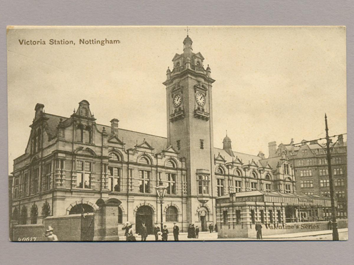 Nottingham, Victoria Station -  select me for a larger image
