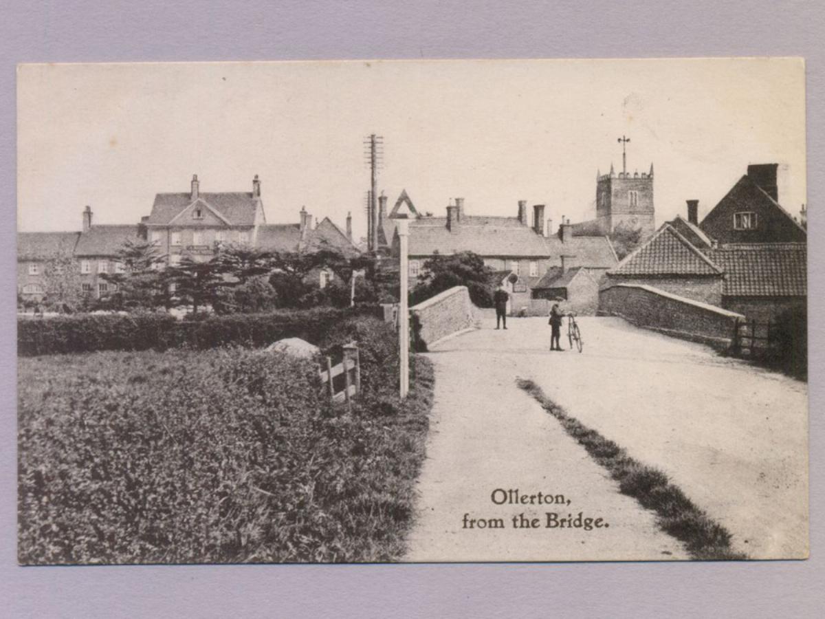 Ollerton from the bridge -  select me for a larger image