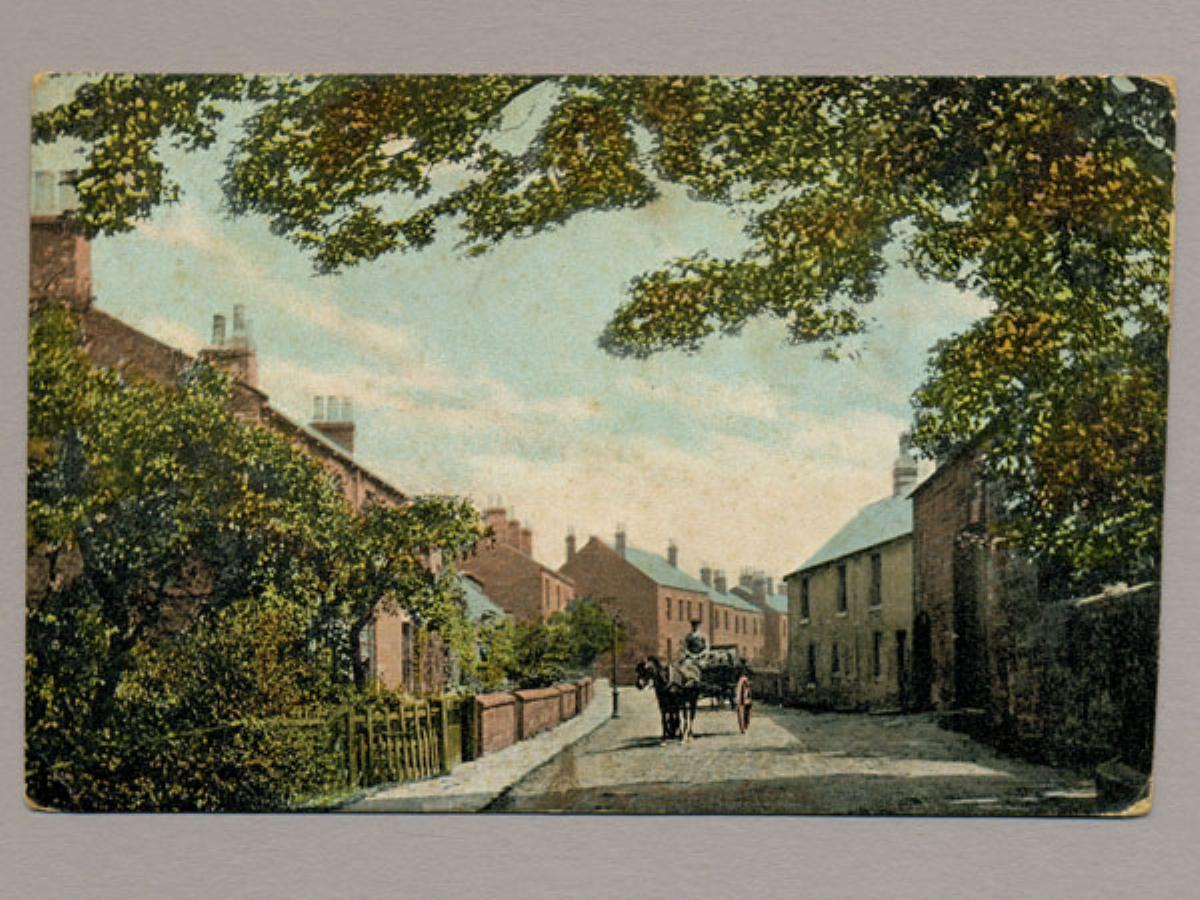 Village street scene -  select me for a larger image