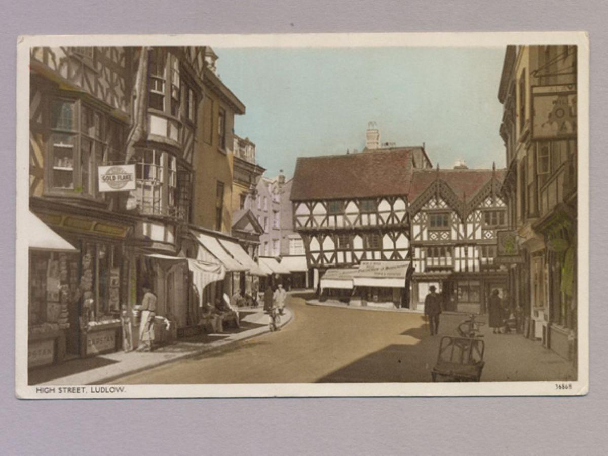 Ludlow, High Street -  select me for a larger image