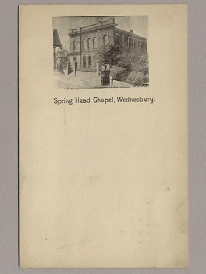 Wednesbury, Old Chapel -  select me for a larger image