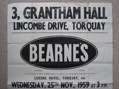 Devon - Torquay Auction Poster
