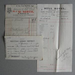Hallstead letterheads -  select me for a larger image