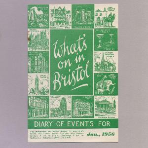 Gloucestershire - Bristol, Whats On, 1956