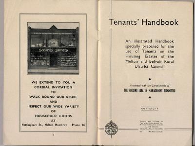 Melton Tenant Handbook -  select me for a larger image