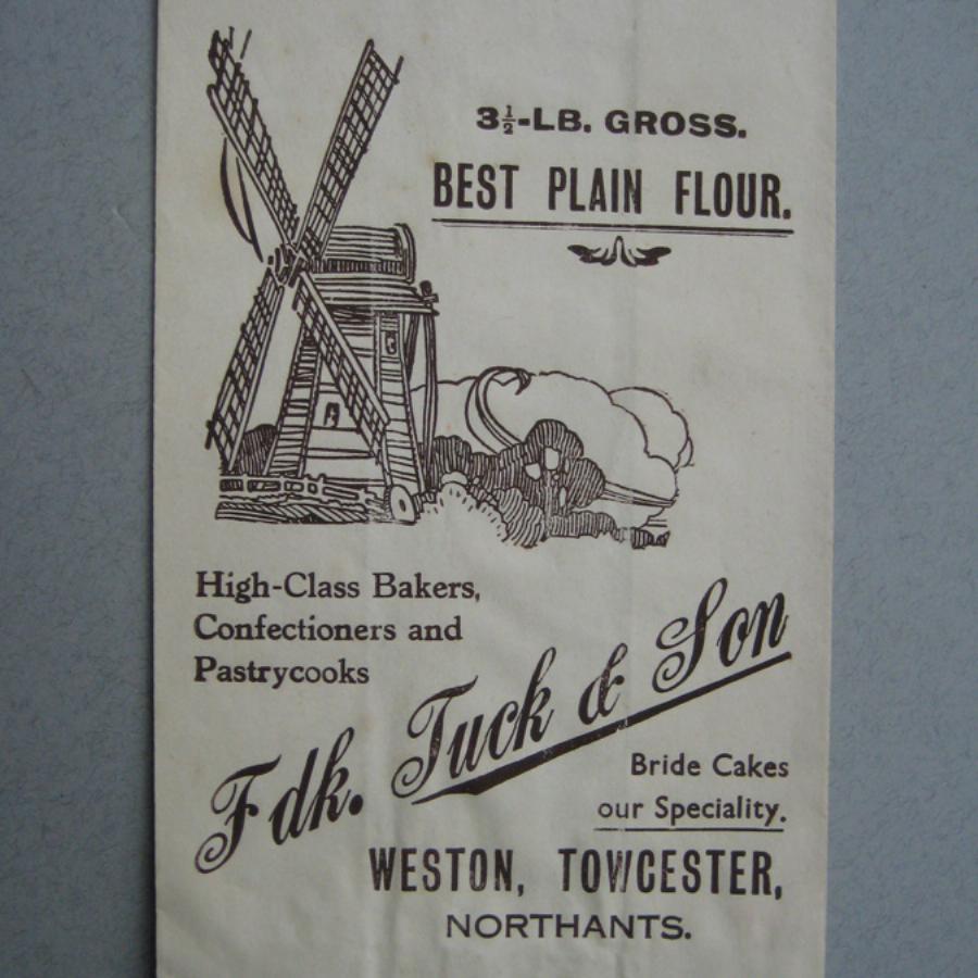 Frederick Tuck Flour bag, Weston -  select me for a larger image