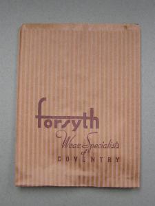 Forsyth, Coventry. Shop bags -  select me for a larger image