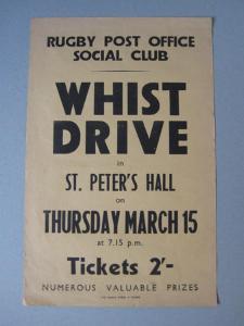 Warwickshire - Rugby Post Office Social Club