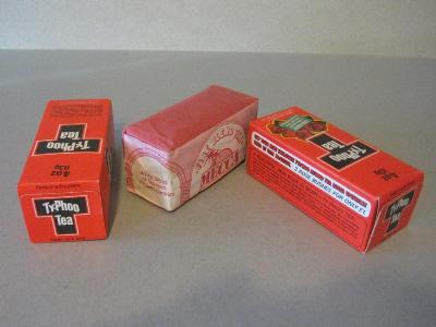 Tea packets, unopened -  select me for a larger image