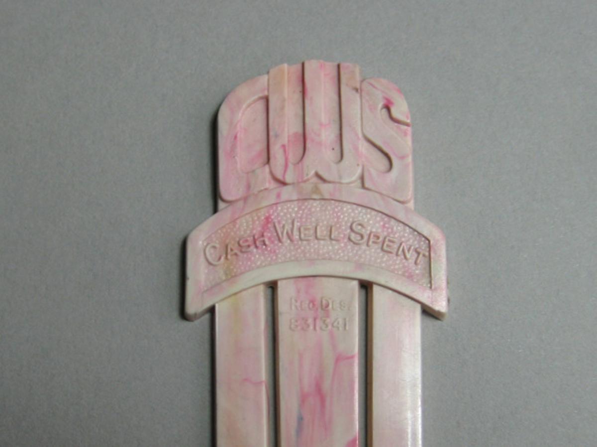 CWS bookmark or page marker -  select me for a larger image