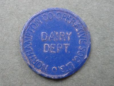 Northampton Co-op tokens -  select me for a larger image