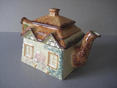 Cottage Festival of Britain Tea Pot -  select me for a larger image