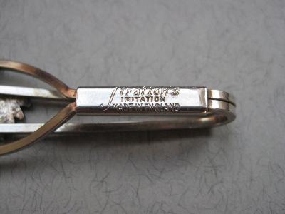 Stratton Festival of Britain tie clip -  select me for a larger image