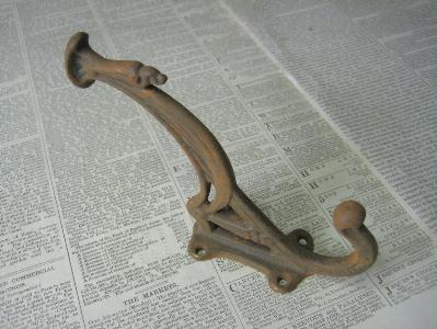 1910s hat and coat hooks -  select me for a larger image