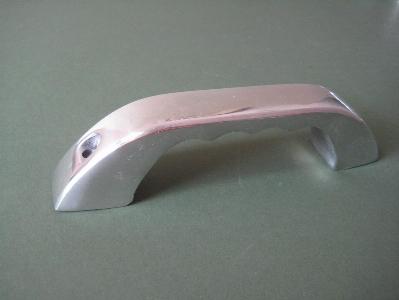 1950s Aluminium pull handles -  select me for a larger image