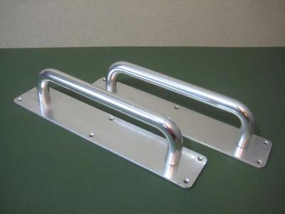 Aluminium pull handles 1970 -  select me for a larger image
