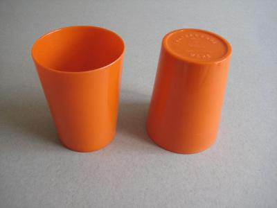 Bandalasta - Beakers, Orange, pair