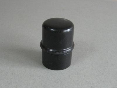Vulcanite ink bottle -  select me for a larger image