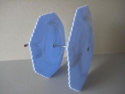 Cake stand, Lucite, 1940s -  select me for a larger image