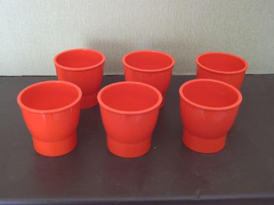 Egg cups, various colours -  select me for a larger image