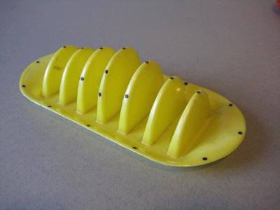 Embee ware spotted toast racks -  select me for a larger image