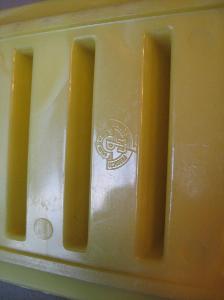 Embee ware spotted toast racks -  select me for a larger image